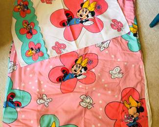 Vintage Disney Twin Duvet and Pillow case