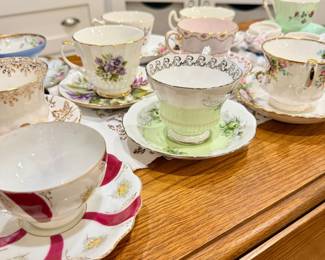 Tea Cups /some Royal Albert 
