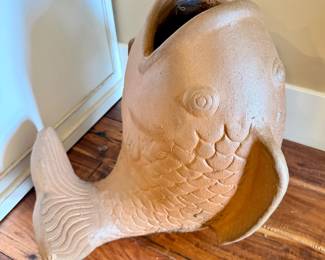 Terra Cotta Outdoor Carp large