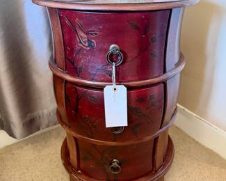 Bombay style Lamp Table / bird motif
