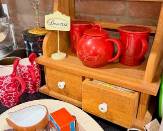 Kitchen Goods / Recipe Shelf/Republic Tea Set