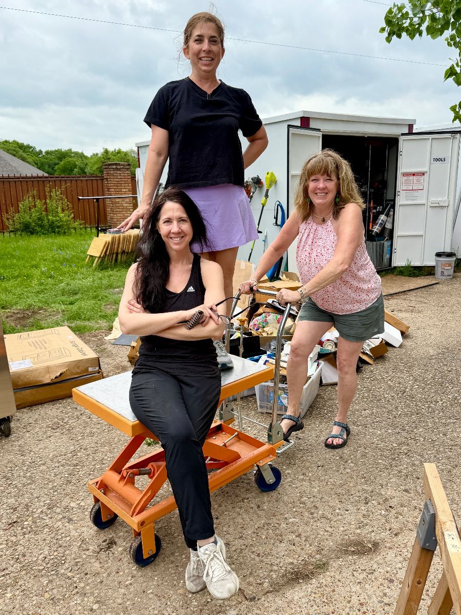 3200sqft house packed, 3 car garage w/ bay, 7 trailers full of tools, plumbing, auto, painting.