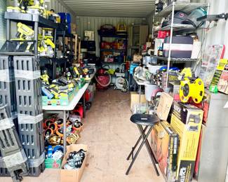 We have 7 trailers plus the house packed full!  And a 3 car garage with an extra bay!