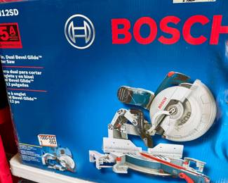 Bosch dual bevel glide miter saw