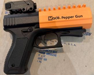 Mace pepper gun