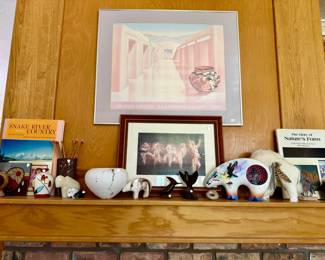 SW pottery, bears, etc.