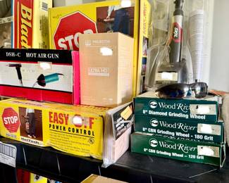 Hot Air Gun, Wood River Grinding Wheel