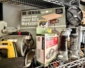 Adjustable Height Heavy Duty Workstation.