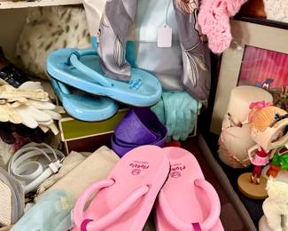 Two pair of Floatie Sandal Flip-Flops