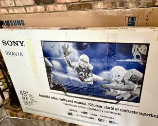Sony Bravia 48" flatscreen, NIB