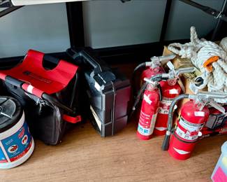 fire hydrants of various sizes.