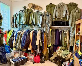 The hunting, camping, scuba, military, boating, racing room.