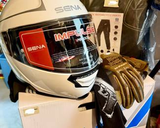 Sena Impuse Motorcycle helmets.  Two new in box.