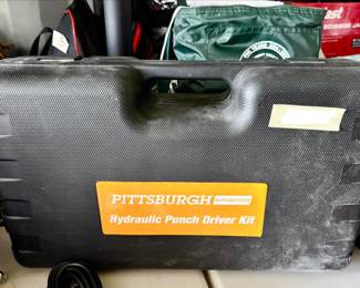 Pittsburgh hydraulic punch driver kit