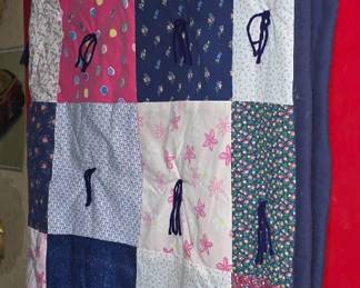 Vintage Handmade Quilt 