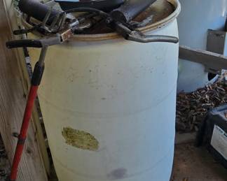 Plastic Barels - Grease Guns