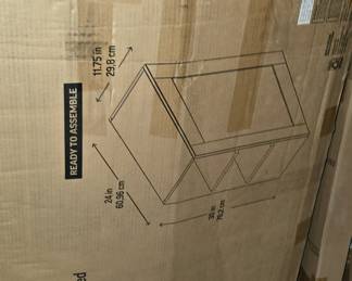 Side View of Wall Cabinets