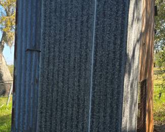 Side of Chicken  Coop