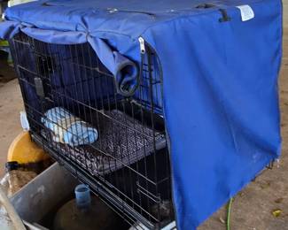 Large Dog Crate with Cover