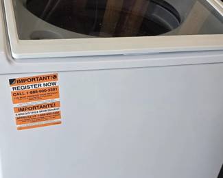 New Whirlpool Washer 
