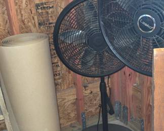 Floor Fans - Paint Paper