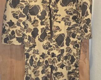 Camo Coveralls Size XL