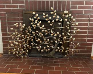 Metal tree large wall art