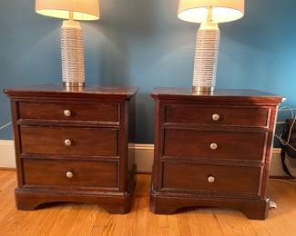 2 bedside tables