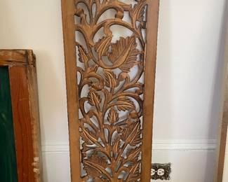 Wood wall art