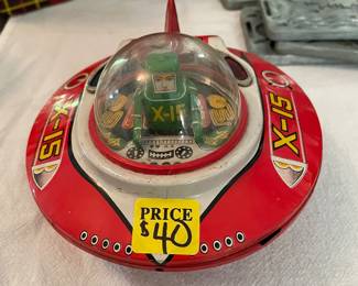 Vintage X-15 Spaceship 1960s