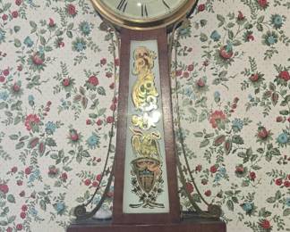 waltham banjo clock