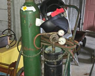 oxygen and acetylene torch 