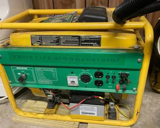 TRUE LIFE 4500 Electric Generator