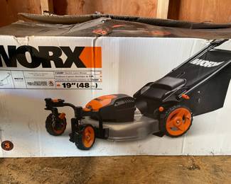 WORX 19" Corded Electric Lawn Mower-- Still in Box!
