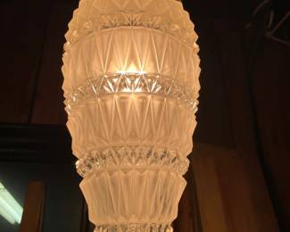 1960's? One-of-Two (Dual) Swag Lamp Light Fixture