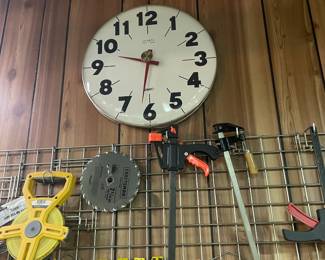 Big Face Clock & Tools