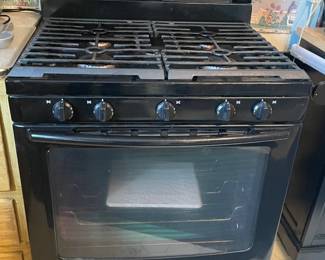 Four-Range, Gas Oven