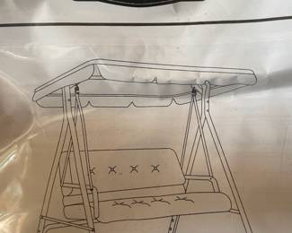 Garden Oasis Swing w/Canopy --Still In Box!