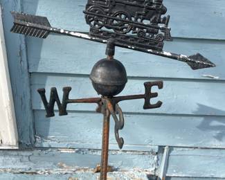 Puffer-Belly, Coal Train Engine, Weather Vane