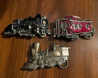 Belt Buckle Collection--Includes Trains!