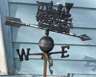 Puffer-Belly, Coal Train Engine, Weather Vane