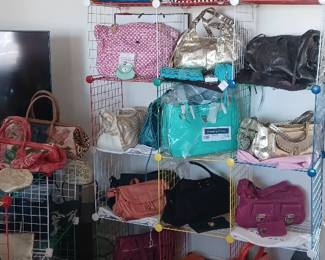 Purses, many new with taq