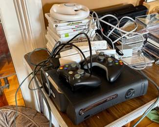 Wii and tech... CDs etc.