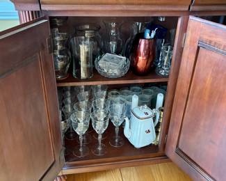 Tealeaf Ironstone, barware, glass etc...