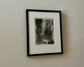 Signed Monotype, Boston artist