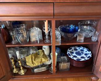 Serving wares, part of china etc... 