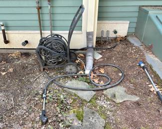 Garden hose.