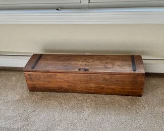 Antique tool box. 