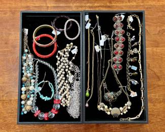 Vintage costume jewelry sample...