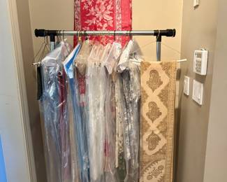 Nice selection of Table Linens... All straight from cleaners.